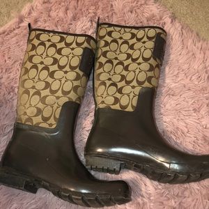 Coach Rain Boots